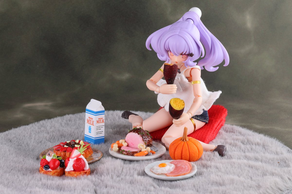 MuffinBobbin's tweet photo. #お昼休みに一枚だけ模型写真を貼ろう
｢お芋 おイモー｣ https://t.co/5MVOjKCWZ7