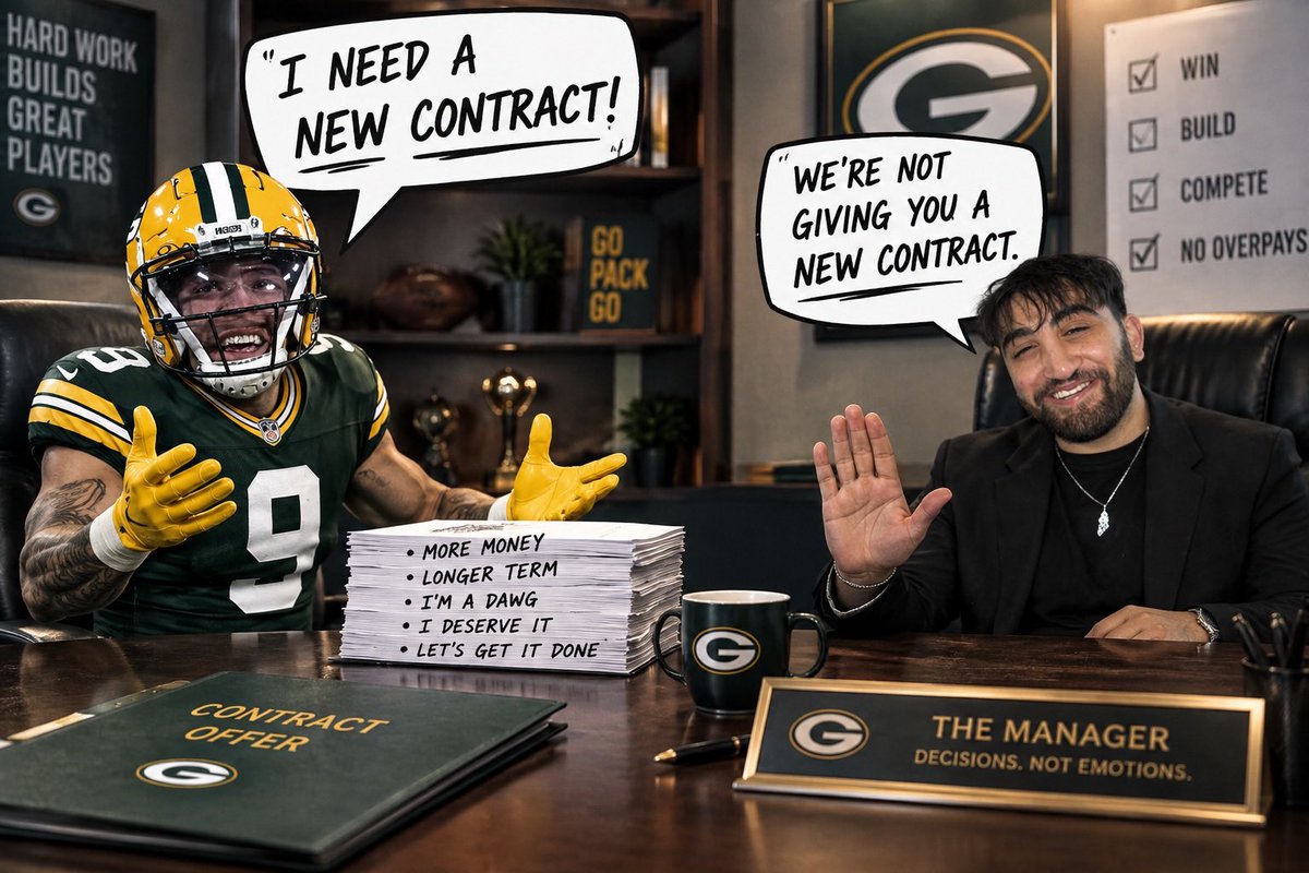 RealGamesLeaks's tweet photo. 🚨EXCL🚨 News has just come out of Redeem team’s locker room. Christian Watson and Majd have had a falling out due to his contract. 

Personal terms are far off ❌ and Majd has put Watson on the block. He wants to package him with an RB for a WR1.

Will anybody take the bait?🚨🚨 https://t.co/okJ5qbB9JA
