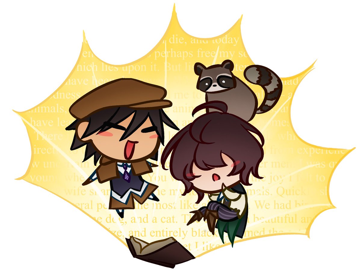 RanpoeFrotter's tweet photo. Made this for an assignment 

#bsd #ranpoe #ranpo #bsdpoe https://t.co/aMy6ah0LDF