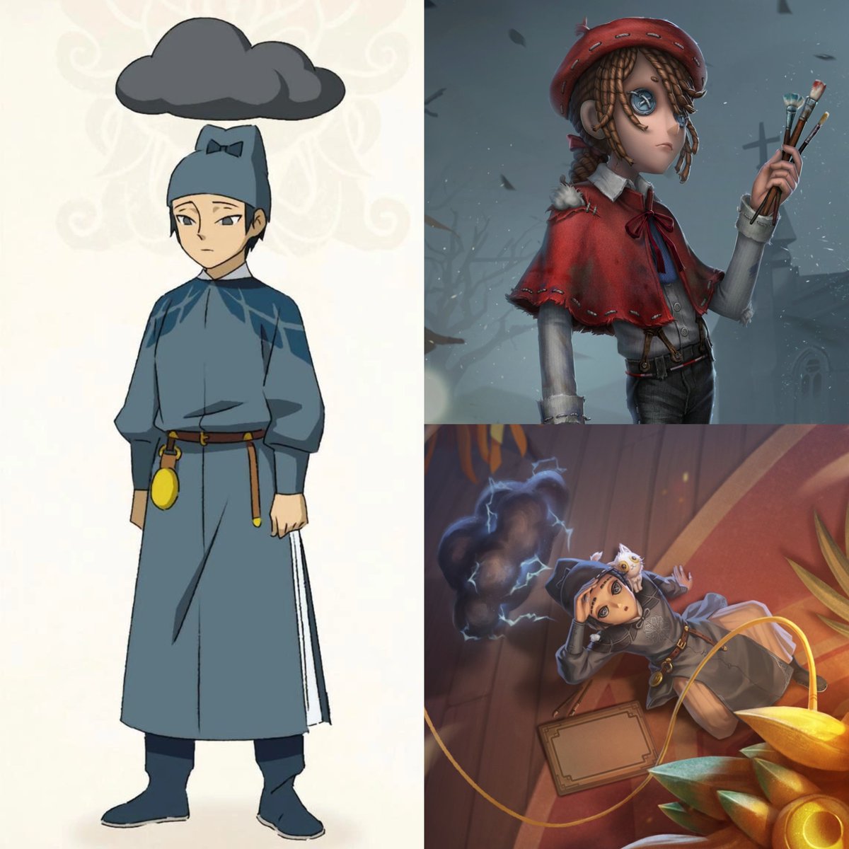 idvlogic's tweet photo. [Identity V x White Cat Legend Crossover Part 1]
•09/30/26

Shop Package (Echoes)
▸Matador S Costume–Li Bing (has alt form)
▸Matador A Accessory–Fish Pot

TBA
▸Explorer A Costume–Chen Shi
▸Painter A Costume–Cui Bei

Event Reward (Free)
▸Acrobat A Costume–The Phantom Flower https://t.co/YSUMDCc9mD