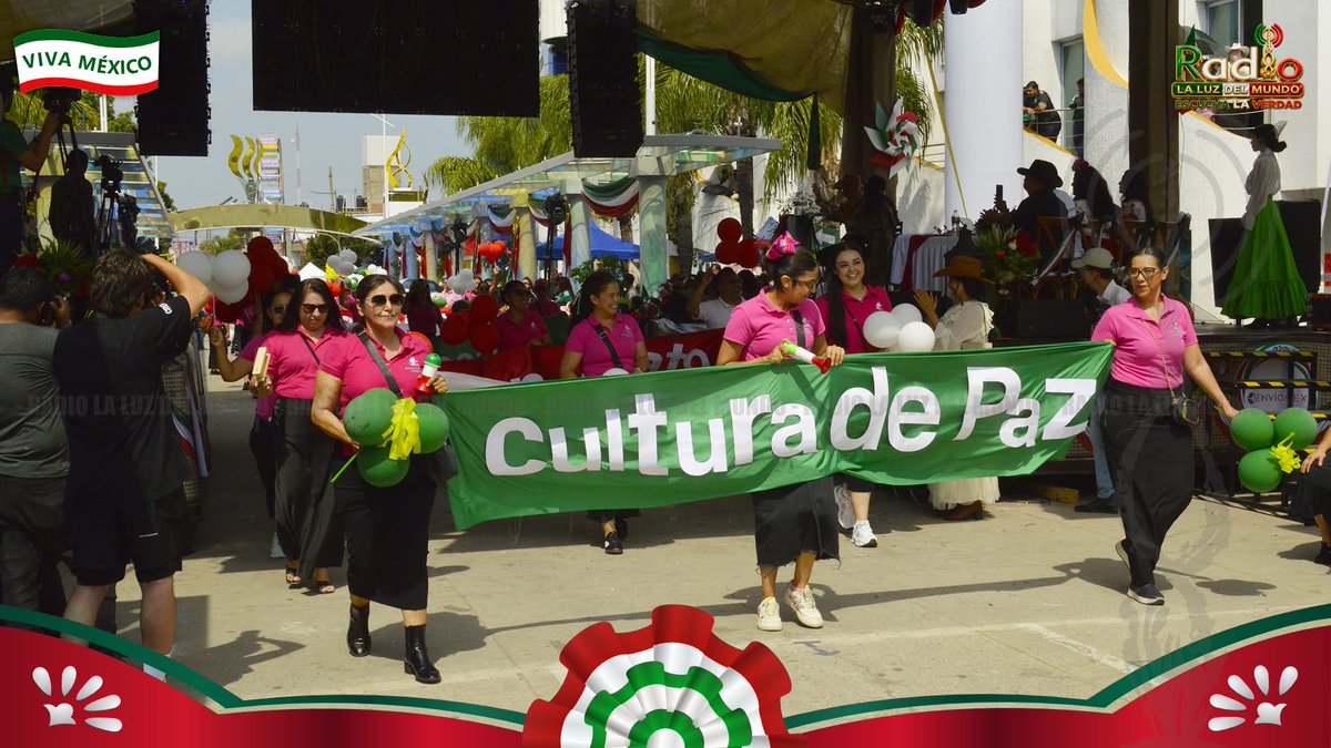 radiolldm's tweet photo. Desfile de Fiestas Patrias en Hermosa Provincia.
Guadalajara, Jalisco, 16 de septiembre de 2026. En punto de las 8:00 horas de este miércoles 16 de septiembre, arrancó el desfile de conmemoración del 216 Aniversario de la Independencia de México
#LLDM #NocheMexicana #VivaMéxico https://t.co/5sgBI3DaVn