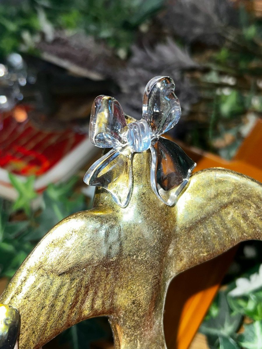 Utopiakoenji2's tweet photo. 透明のリング💍🎀
今やデカリボンリング押し色や好きな色で選べるように色んな色がありますが元祖は透明のリボンです🎀
何にでも合わせやすくて最高な子です

#高円寺桃源郷 https://t.co/FHRosTnw7s