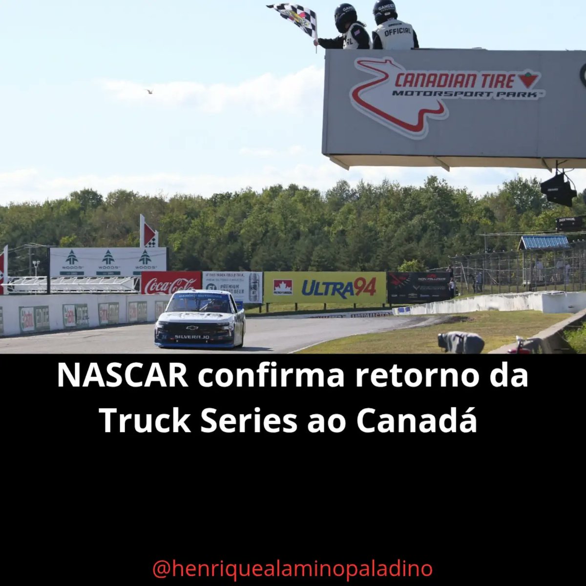 KimberyBrodi's tweet photo. Another NASCAR schedule change for 2027: the Truck Series returns to Mosport Park. The Clarington, Ontario road course hosted the series from 2013 to 2019 and will mark its first international race since then. Photo: Claus Andersen https://t.co/u5wQhYW3i5