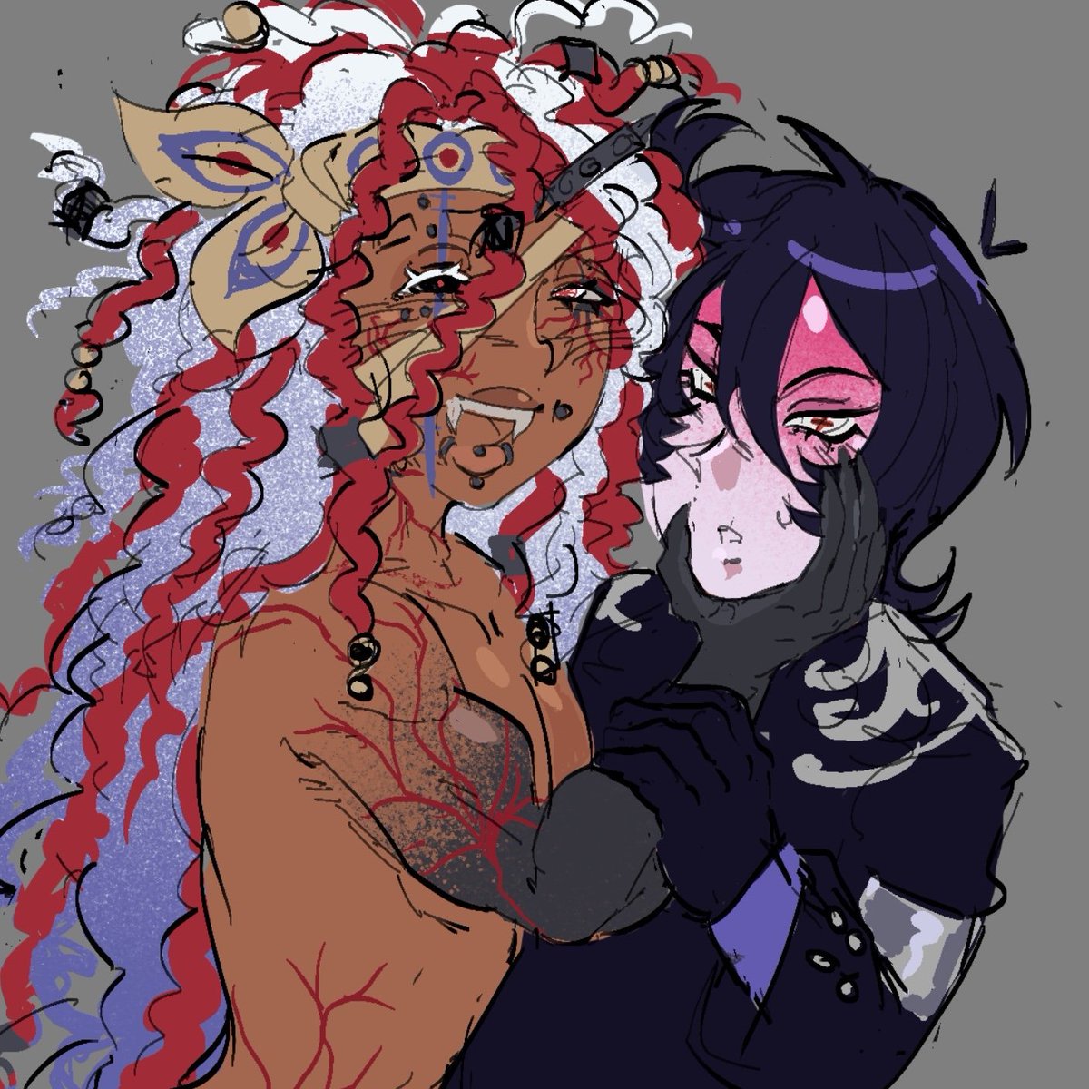 saturnovae's tweet photo. redesign dat oc. right not mine https://t.co/NniLaH5sLa