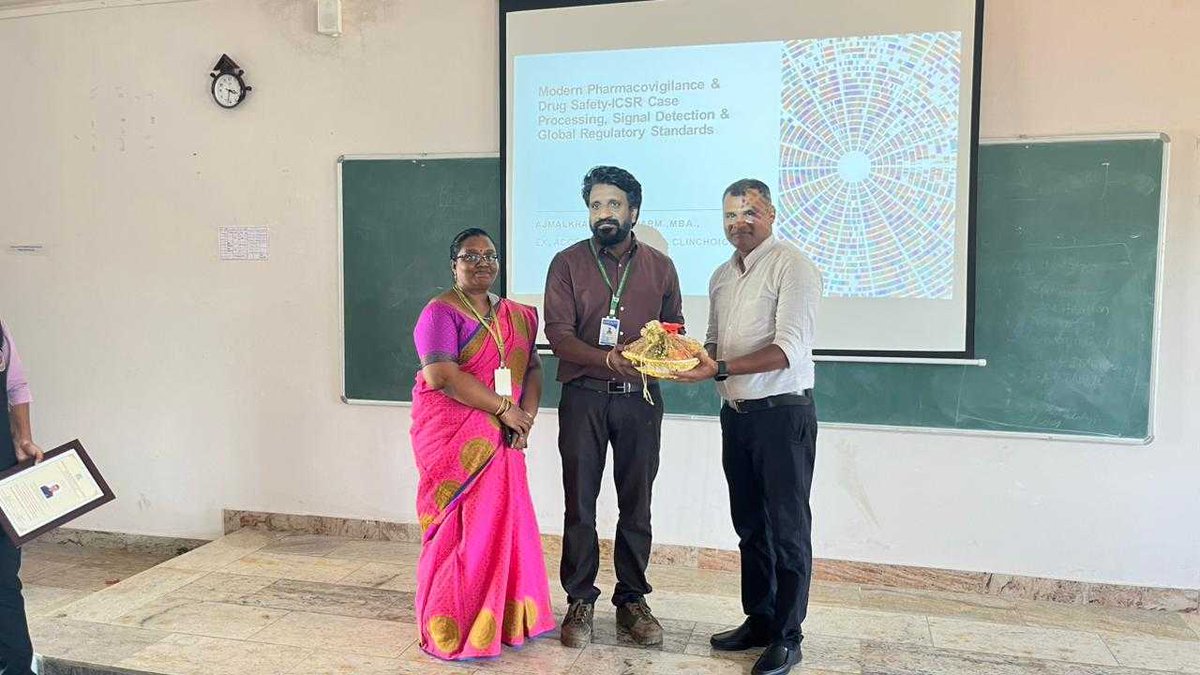 BethlahemPharma's tweet photo. CAREER DEVELOPMENT GUIDANCE PROGRAMME 

Bethlahem College of Pharmaceutical Sciences, Karungal successfully organized a Career Development Guidance Programme on 03 September 2026 at the College Seminar Hall https://t.co/RtnYMPUg1e