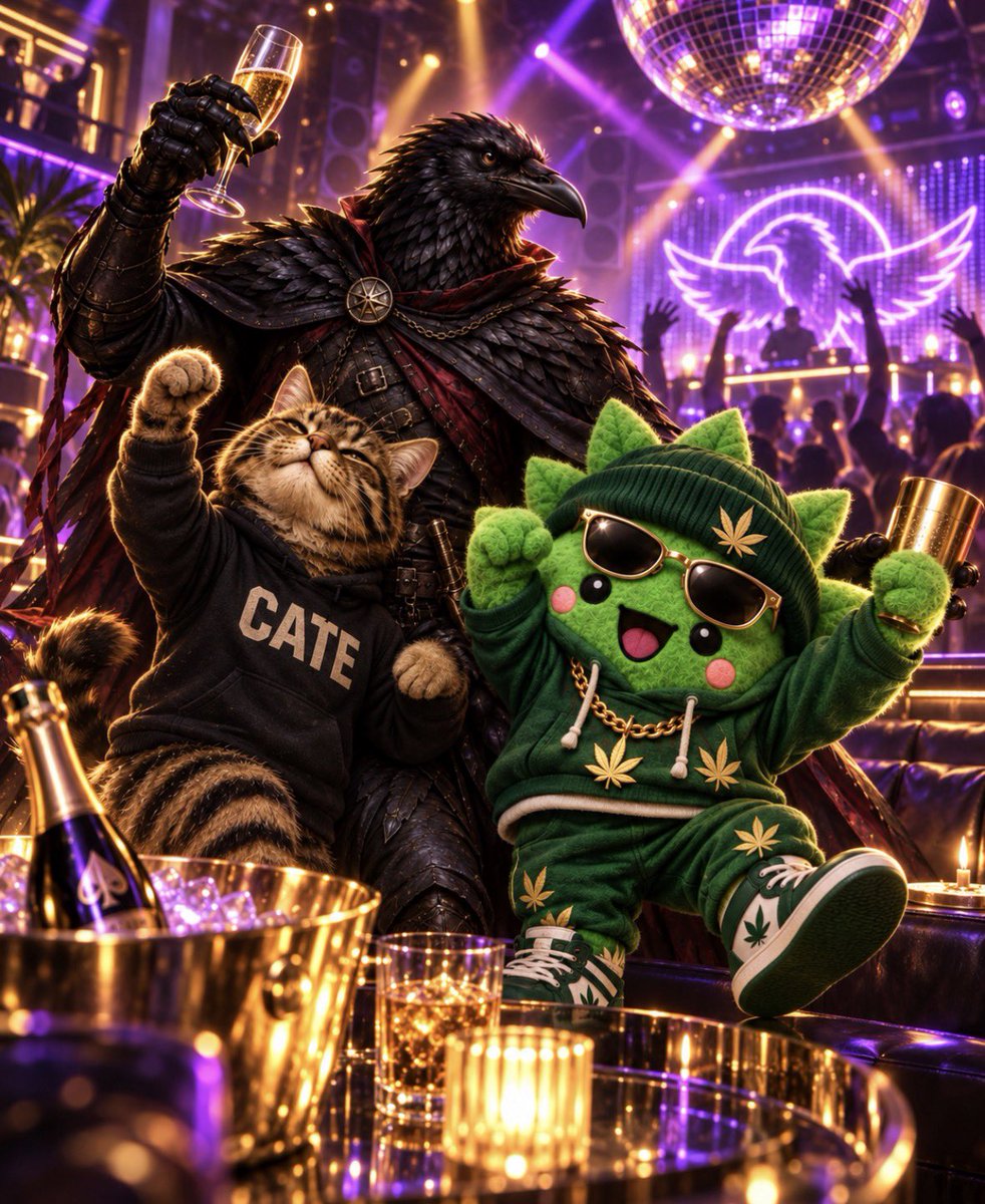 jakegetrich's tweet photo. Only the real meme communities are going to last.

Hype fades. Trends change.
Community is what survives.

$Leafy 🤝 $Cate are onboarding CROW.

Different communities. Same mindset.
Build together. Grow together. Stay together. 🐦‍⬛🐱🌿 https://t.co/juScackff9