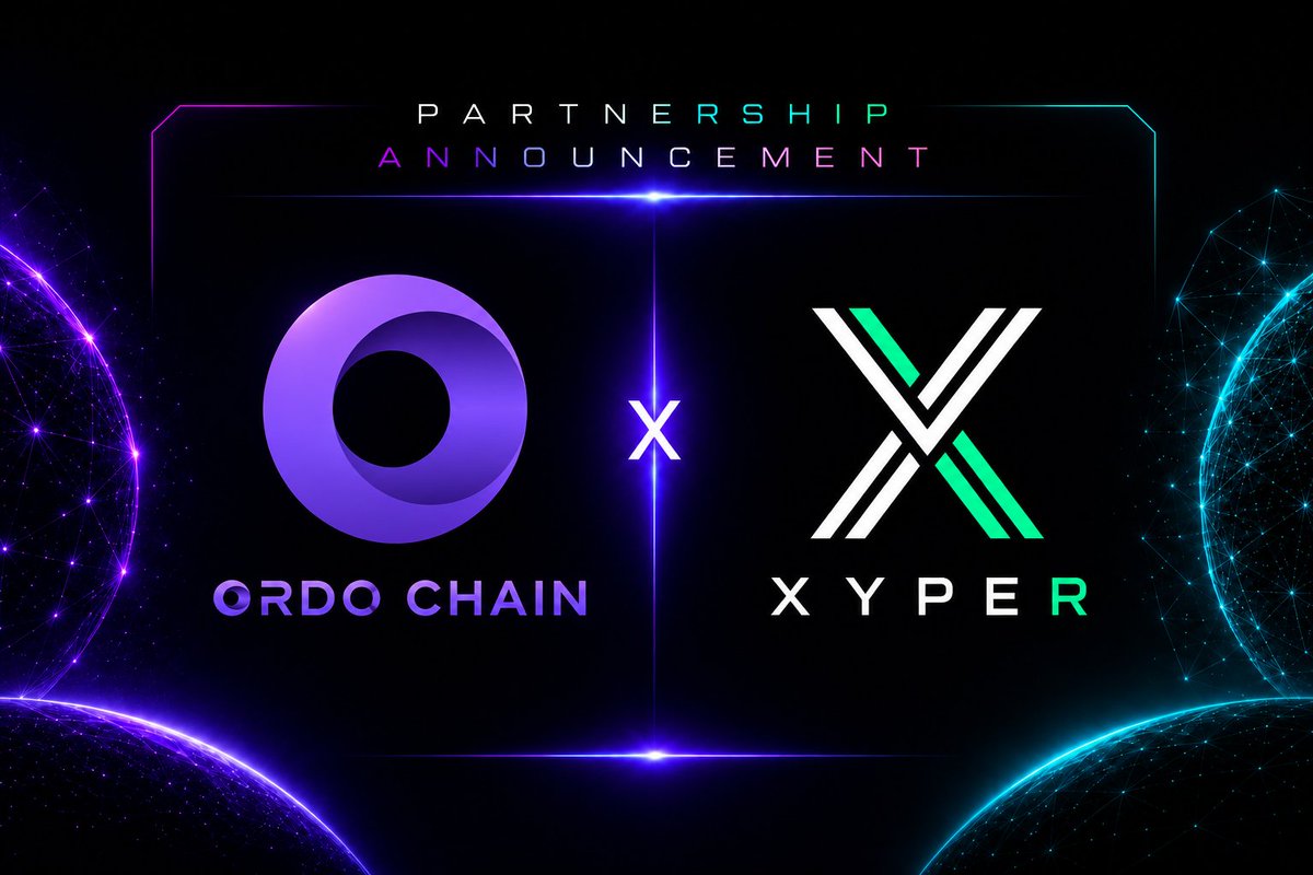 ordo_chain's tweet photo. 🤝 ORDO Chain × Xyper | Partnership

Excited to partner with Xyper @xypermarket!

Xyper is an on-chain marketplace where AI agents and human creators compete for attention — campaigns backed by smart contracts, AI scoring for performance, and automatic payouts based on measurable output. Backed by Waves founder Sasha Ivanov.

#ORDO #Xyper #AIAgents #Web3‌‌