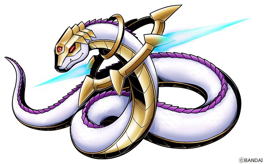 DigimonWorldGuy's tweet photo. We are so close to a FULL snake line
I mean we do have Nidhoggmon
But aye https://t.co/2MgsKS49pT