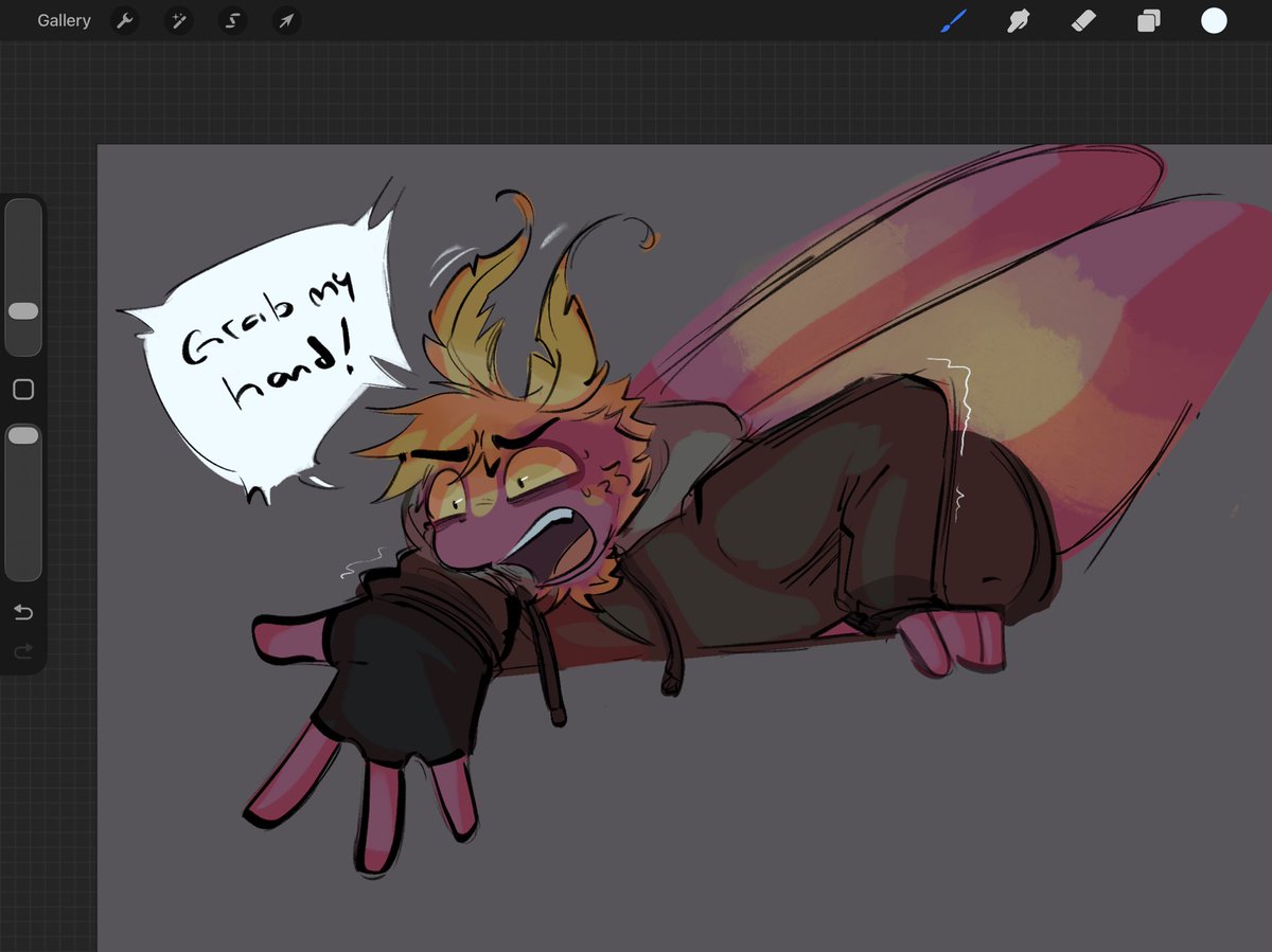Nervoustroodle's tweet photo. Heres a lil sneak peak👏
#Art #Wip #moth #Oc #Graphicnovel https://t.co/d3t2KjTdB7