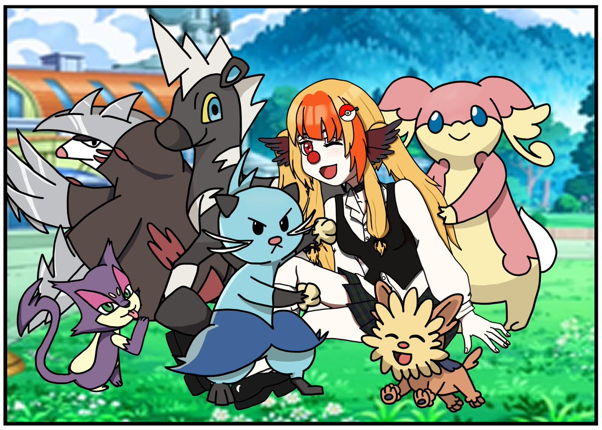 luke_shinx's tweet photo. [🌱] — Sí, me gusta Pokémon, traté de anotar cuáles eran los que decías que usaste, disculpa si anoté mal uno o te di uno que no te guste. qwq
El traje también lo saqué de Pinterest, no sé, no quise usar los trajes de los personajes oficiales, ojalá te guste, jsjs.

#Artaimochi https://t.co/yqcmFB51xu