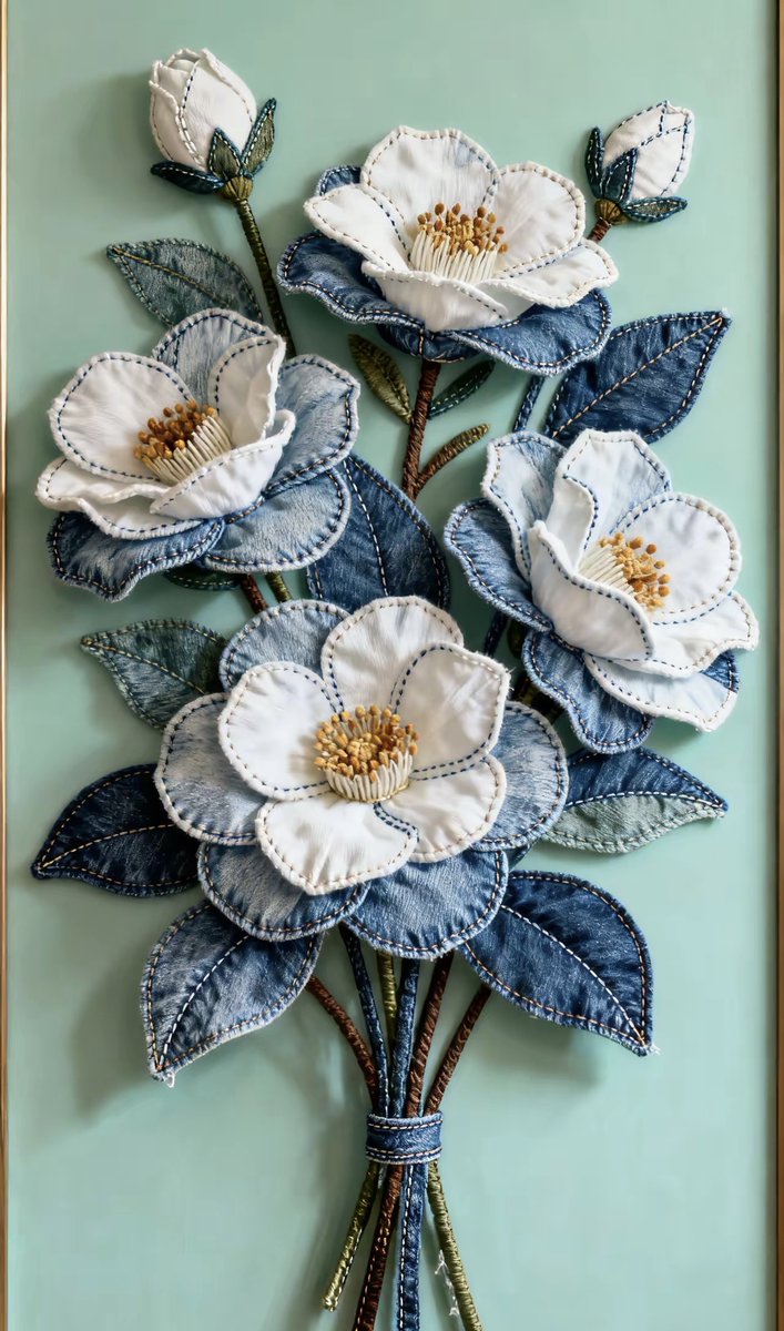 OnurKorkmajgsa's tweet photo. Just made a cute fabric pouch from old jeans! Saved scraps, got 2 pockets, and it took only 30 mins. Zero waste = big win https://t.co/tfnzp24uVA