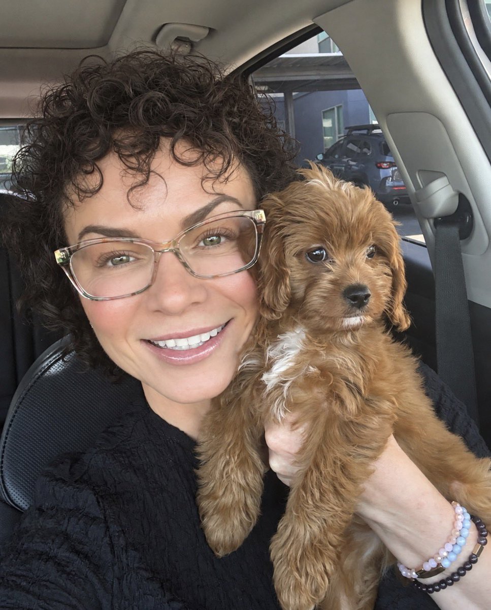 AmyOffScript's tweet photo. Meet Mojo! 🤎🐾
Lois brought home the newest addition to her and Josh’s little family, making Gunner a big brother and giving Cash and Rocky another cousin. My collection of grand pups is growing.

Welcome to the crew, Mojo! ❤️ https://t.co/An5mWLQqe7