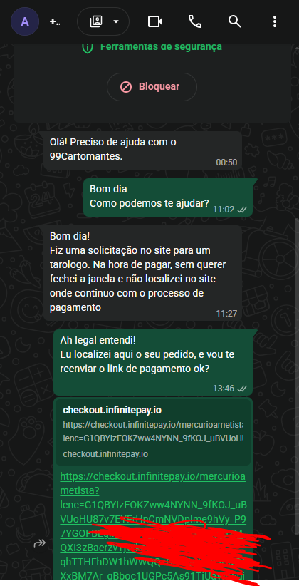 tarot_codex's tweet photo. [99CARTOMANTES]

Compartilhando com vocês mais alguns métodos interessantissimos que estão na plataforma da 99CARTOMANTES, e além disso, perguntar sobre o que acham da jornada de contratação? Não é incomum alguns acontecer de clientes procurarem o suporte dizendo que fecharam a página sem querer e ai não conseguiram voltar para fazer o pagamento... Estamos avaliando talvez enviar o link de cobrança tanto no WhatsApp, como no e-mail, assim o cliente pode retomar o processo caso isso aconteça.

- Essa semana finalmente teremos boas notícias sobre a Apple!

Os perfis citados hoje são os:

Gregório Cartomante (@GregorioCarto33 )
https://t.co/urgVzXLQWv

abussola_lunar (@abussola_lunar )
https://t.co/sLjFpRrFe7

E o sempre excelente da Dandara (@gilded_witch ) 
https://t.co/nNxYPtEY0B

Acessem ai https://t.co/lBPzp9ageu