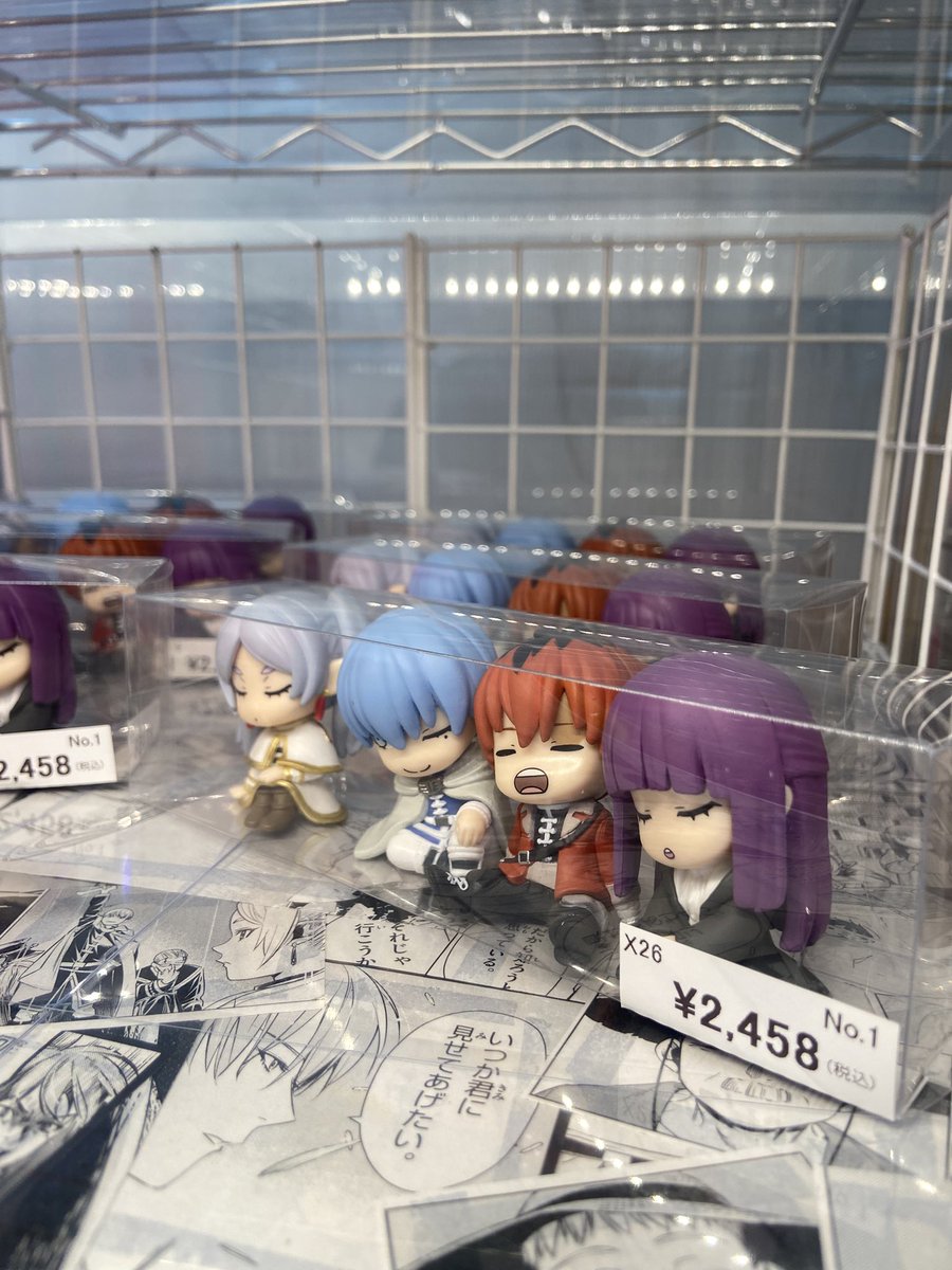 ASTOP_CENTER's tweet photo. 【アストップラジオセンター店】

【ケース情報】

🌟X-26🌟のケースには
こちらのフィギュアが入荷⚡️⬇️

#鬼滅の刃
#葬送のフリーレン

ガチャシリーズのミニフィギュアが揃っております🥰

#アストップ #ラジオセンター店
#秋葉原 https://t.co/gatsETeell