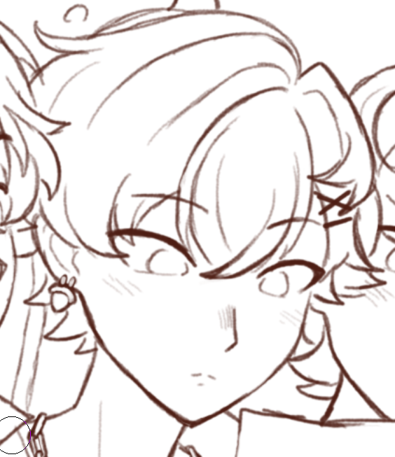 9rhys's tweet photo. (oldest to latest) hes all I've drawn for months and I still can't get his hair right lmfao https://t.co/fFhZ5IpsFJ