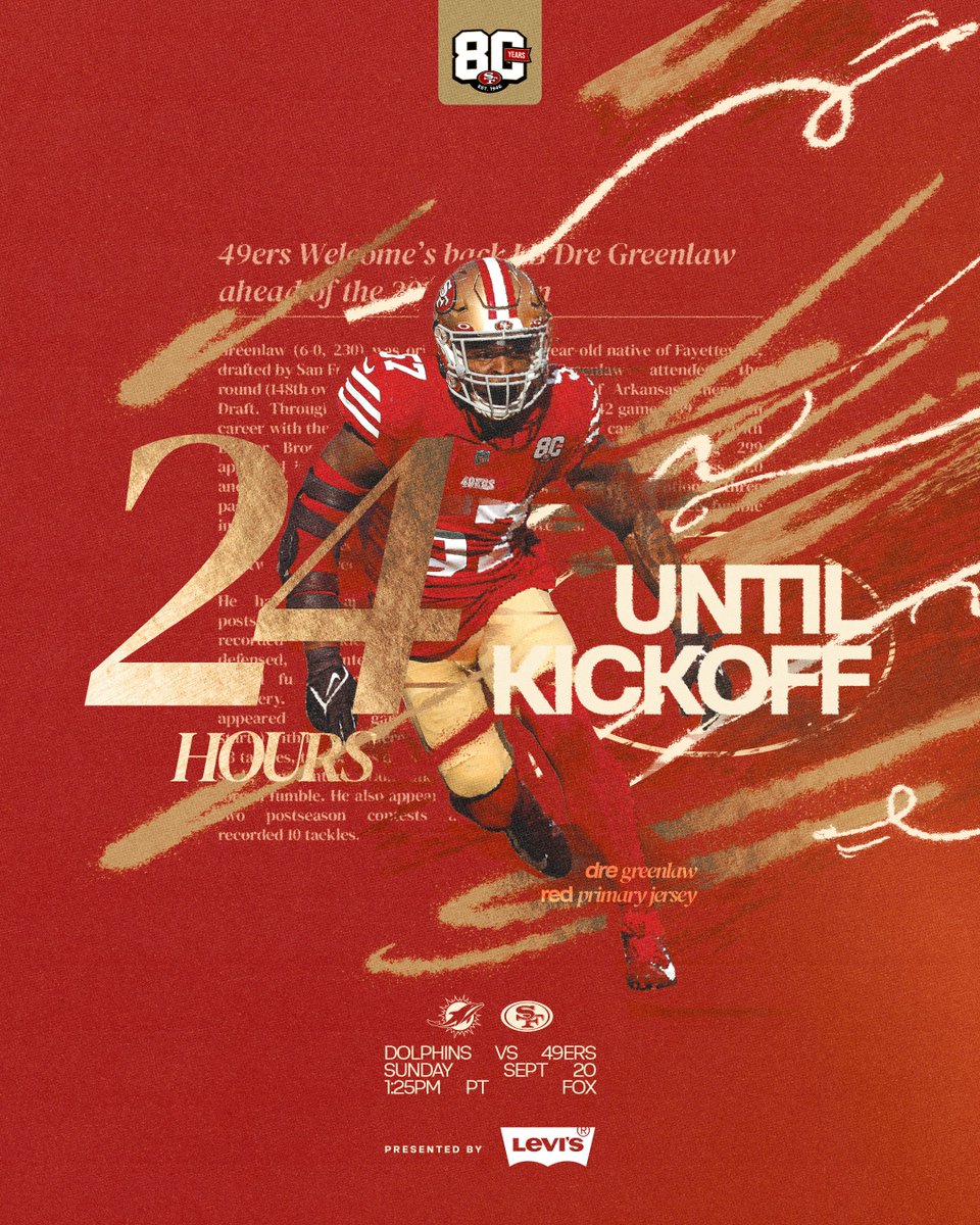 49ers's tweet photo. Home is where the Niners are.

🎟️: https://t.co/gLLUvOVYwy | @LEVIS https://t.co/O78yDfKGB9