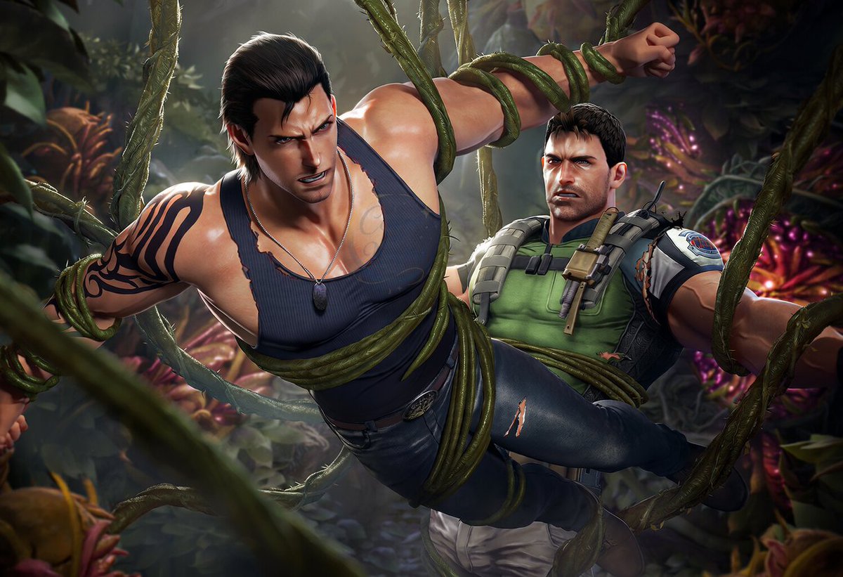 ColorofNight111's tweet photo. #AIart #BL #yaoi #r18 #Gay #yaoiAI #baraai #bara
Chris Redfield / Billy Coen / Resident Evil https://t.co/2LH1mSjpMj