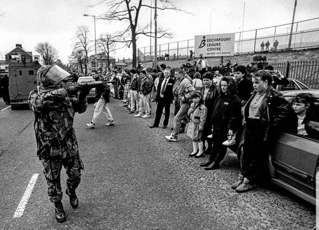 berningman16's tweet photo. If you've ever wondered why the Irish stand with Palestine? And oppose the oppressors? It's because they've lived it. https://t.co/8GROki7SYs
