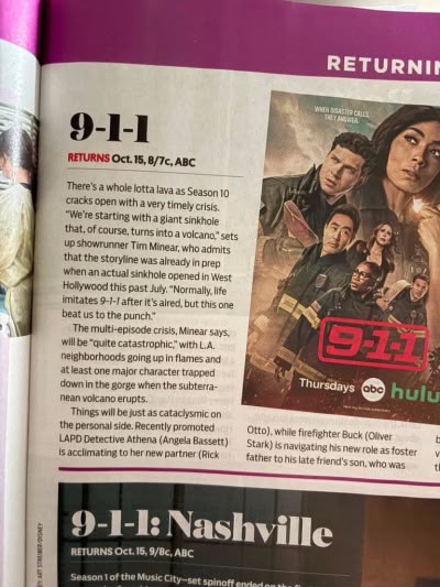 Info911Brasil's tweet photo. 🚨 BUDDIE ANGST? Novas informações sobre a primeira parte da 10ª temporada de #911onABC 

"A recém promovida a detetive Athena Grant está se adaptando a seu novo parceiro, enquanto o bombeiro Buck está navegando em seu novo papel como lar temporário do filho de seu amigo falecido. [...] Ainda bem, o amigo pai solteiro de Buck, Eddie está por perto para lhe mostrar o caminho, apesar de Minear adiantar que isso talvez cause algumas "tensões e atritos" entre os dois."