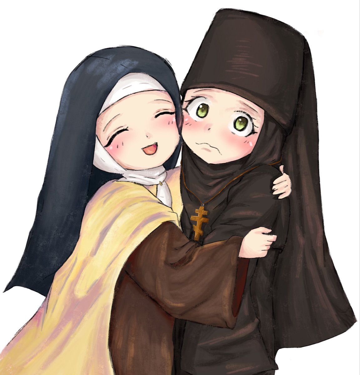 applezluvr's tweet photo. they’re frens :) https://t.co/1VNEHxdqlL