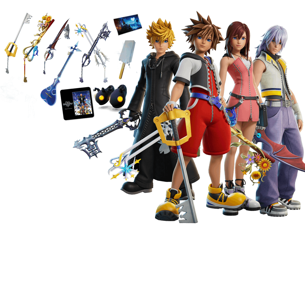 ShiinaBR's tweet photo. FORTNITE KINGDOM HEARTS BUNDLE https://t.co/x3PvSQ26H2