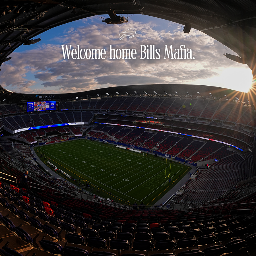 HighmarkStadm's tweet photo. Be there. Be loud. Go Bills. https://t.co/On0MtUzYKh