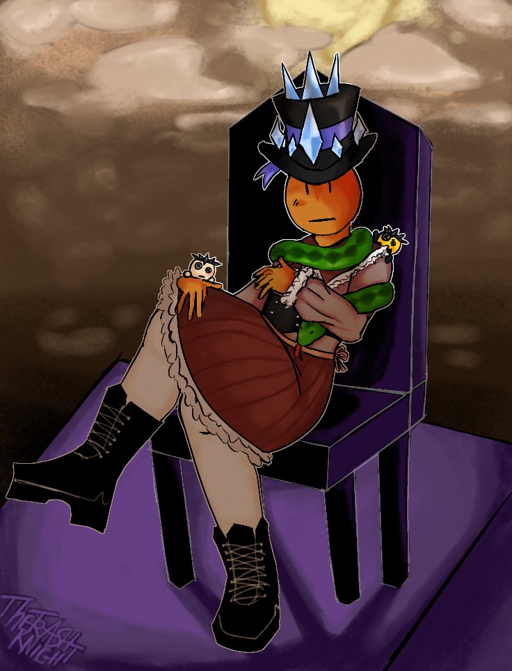 thetrashknightt's tweet photo. re-posting a old drawing in this account #robloxart #minish https://t.co/YoyXwS322p