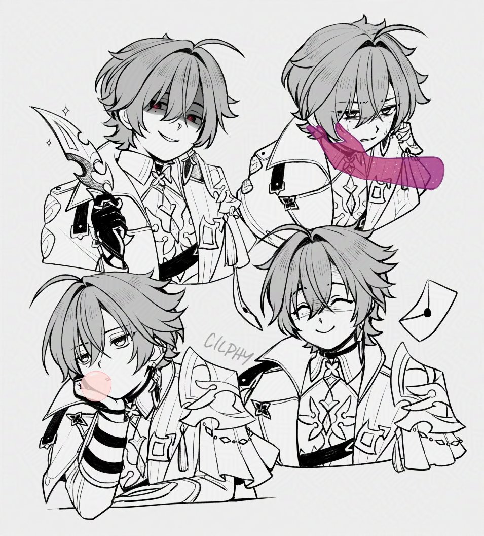 cilphyy's tweet photo. Lohen expressions https://t.co/104mW8SzEP