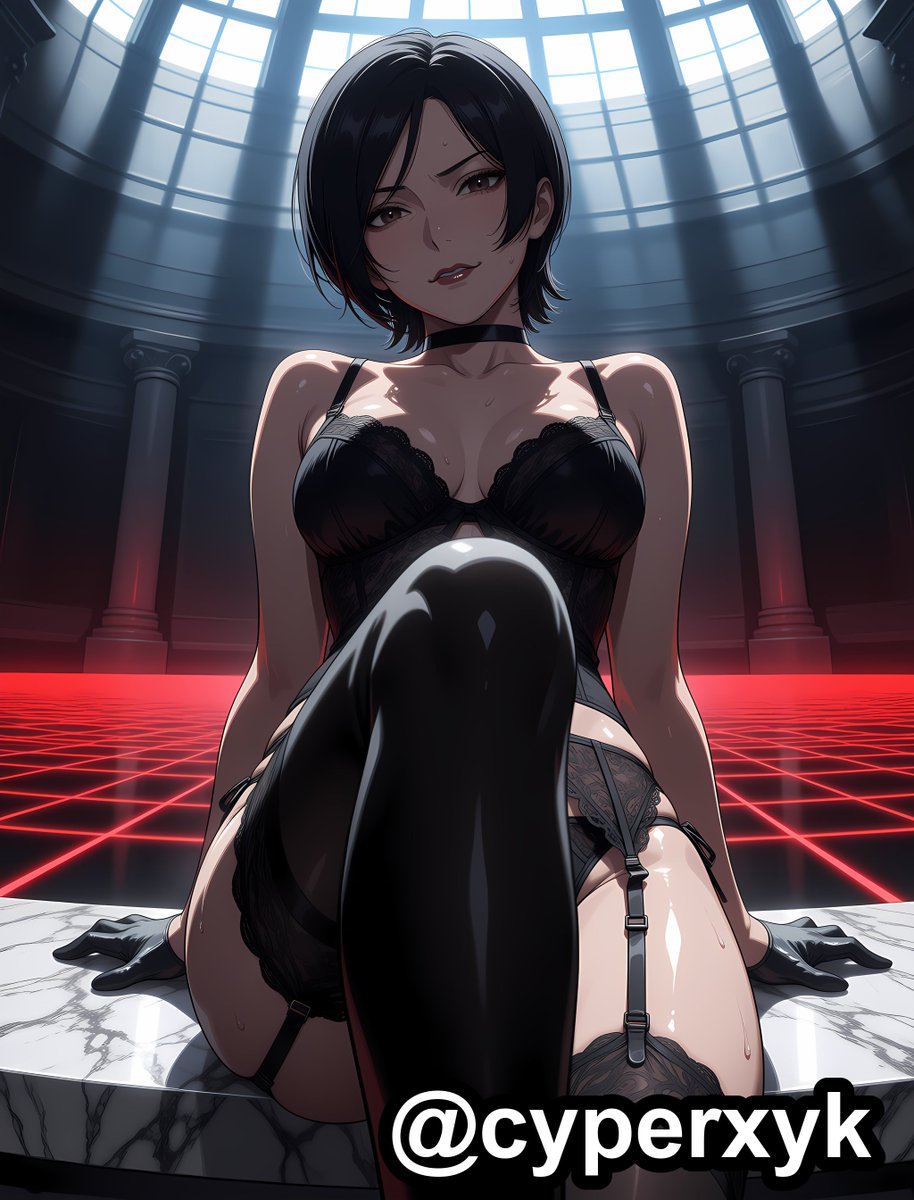 CyperxykX's tweet photo. #AdaWong #AnimeArt #Waifu #Exclusive #Ecchi #Lingerie #Вайфу #ResidentEvil #AnimeGirl #Аниме #Манга #Spy #Museum #BlackLingerie #Stockings #Garter #FemmeFatale #Tease https://t.co/uoOealGtSY
