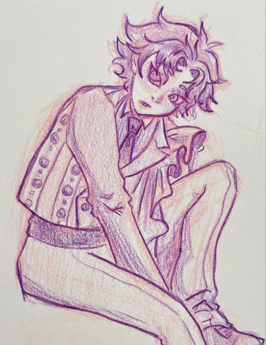 ArtsyHam's tweet photo. fancy pants💎
#twst #twstファンアート
#acetrappola https://t.co/rPvsxLVH5l