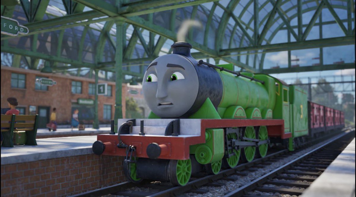 MoeDoug3's tweet photo. I just realized that Percy and Henry are the same type of green but in the toys, we thought they were both gonna be a different shade of green https://t.co/2GVutpovKL