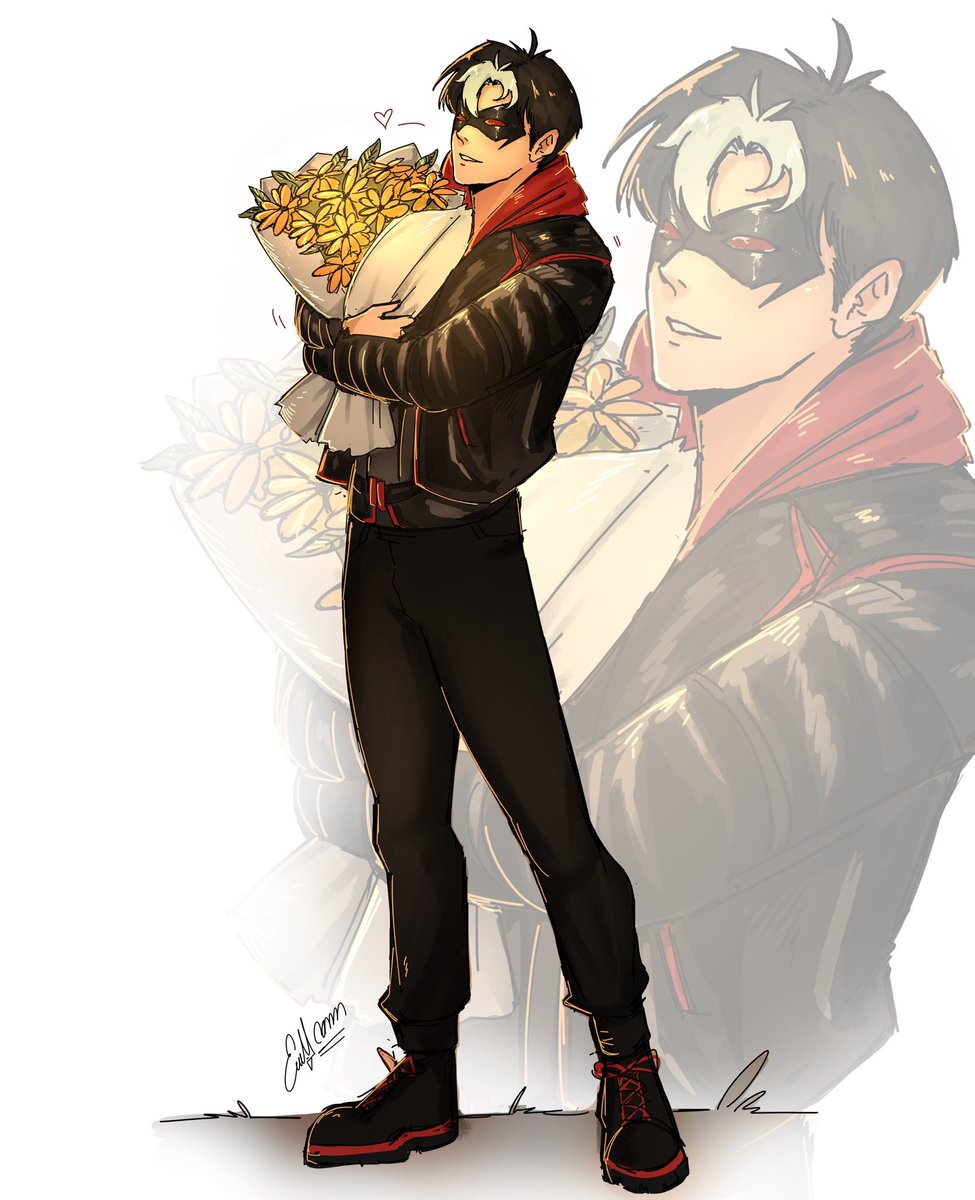 ZorroArt27's tweet photo. Commission uwu #JasonTodd #RedHood https://t.co/nzW9Qrz2Qc