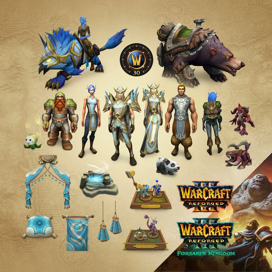 kesslive's tweet photo. Thanks to @Warcraft I get to giveaway 1 WoW Forever Collection. This gets you Beta access/unlocks Warcraft III Reforged: Forsaken Kingdom! Forever launches on Nov 4th 2026 

to enter: 
✅Follow 
♥️Like    
Comment your favorite new feature
#WoW_Partner     
Winner drawn 9/22 https://t.co/toXW7SGdij