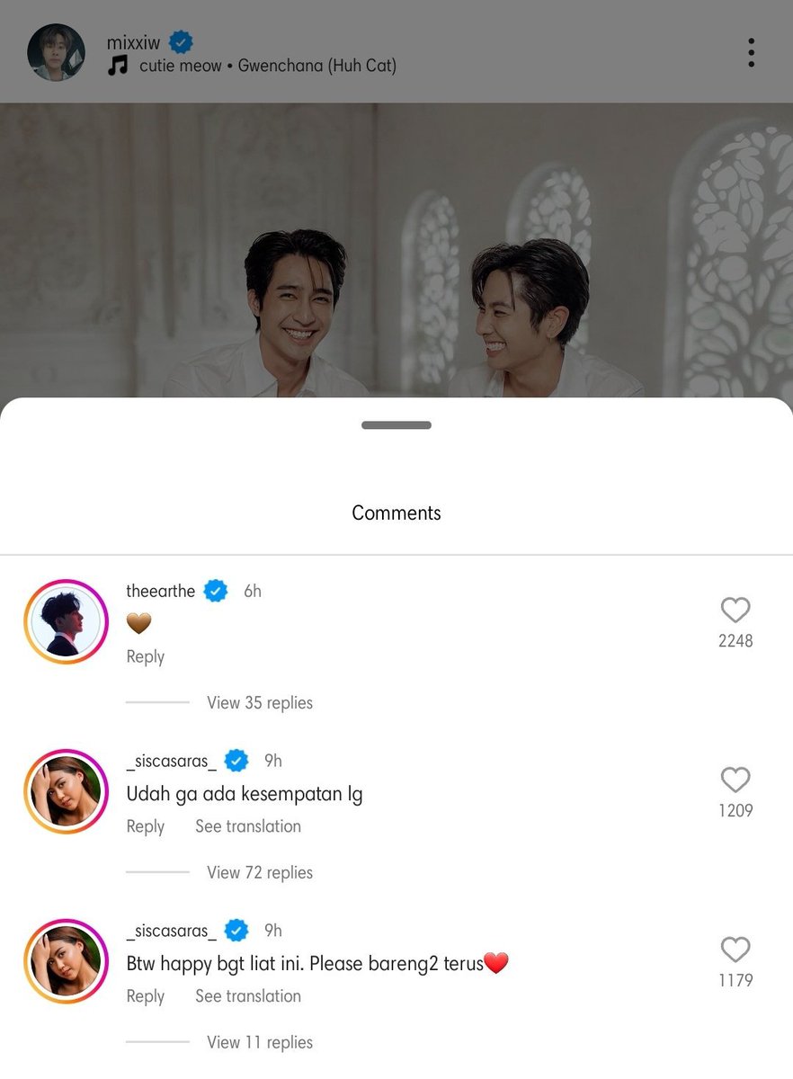 poetjsuh's tweet photo. Keasbunan sisca tuh lucu bangetttt. Dia pasrah dan ikhlas kalau emang earth maunya sama mix 😭 https://t.co/ZfBOqV50hx