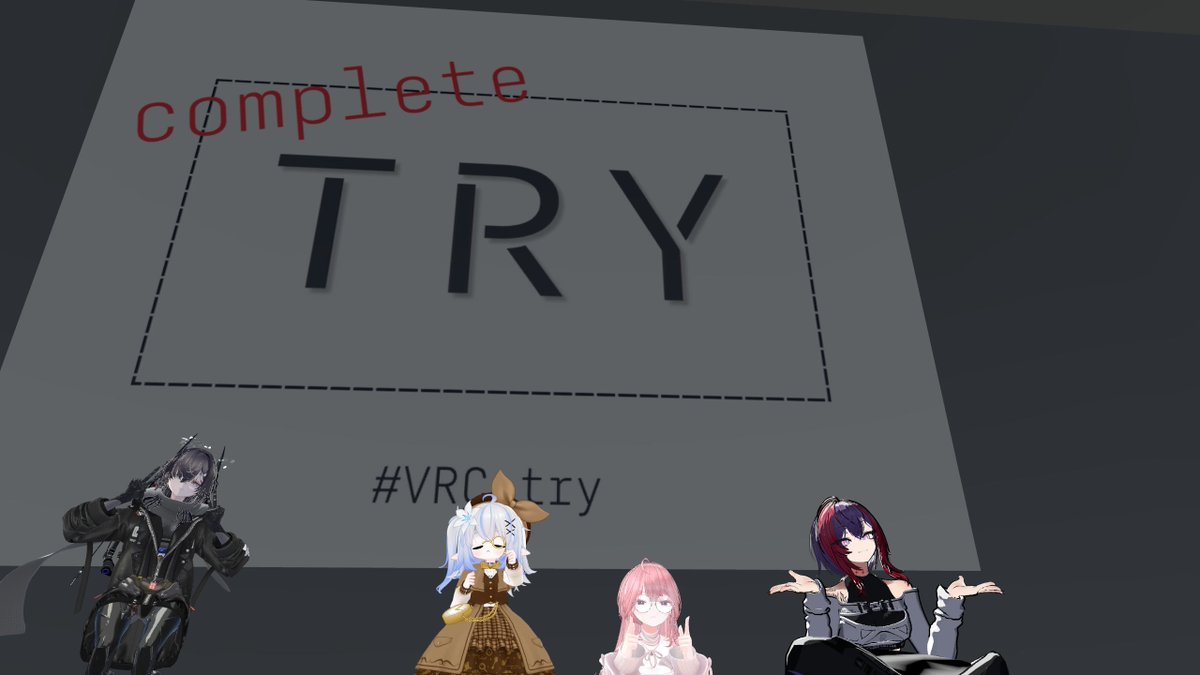 shirousagi_VRC's tweet photo. おはよ~
謎解きしてたらフレンドさんたちが集まってきた!
1問ヒントなければ絶対に解けなかったな...
#vrc_try https://t.co/SR2P0KufDc