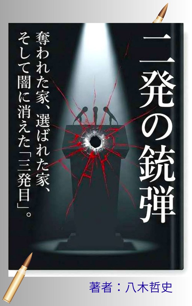 Office_Arshe's tweet photo. 3週連続出版「二発の銃弾～奪われた物と奪えなかったもの」無名の著者が、村上春樹、東野圭吾、池井戸潤を夢見て出版したノンフィクション小説
政治・行政・宗教に関わる問題を新たな視線で切り込み、成功率100％のスナイパー『ゴルゴ13』の存在を彷彿させる奇想天外な結末
https://t.co/OLzrtmmxoK https://t.co/WujU6B9j3E