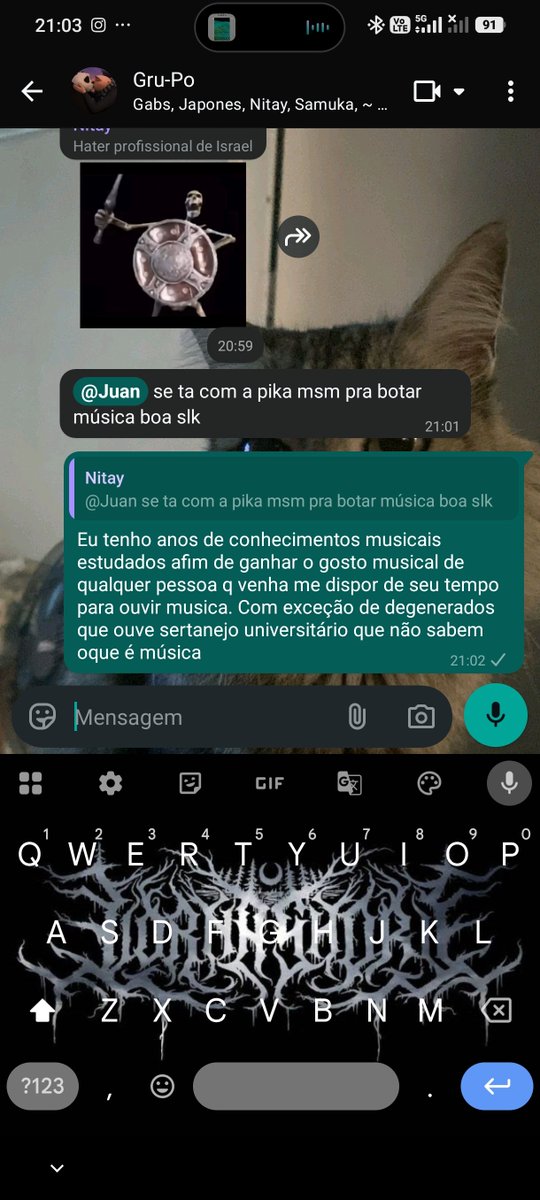 Mielsen2004's tweet photo. Sommelier musical a sua disposição. https://t.co/Orm3XscSde
