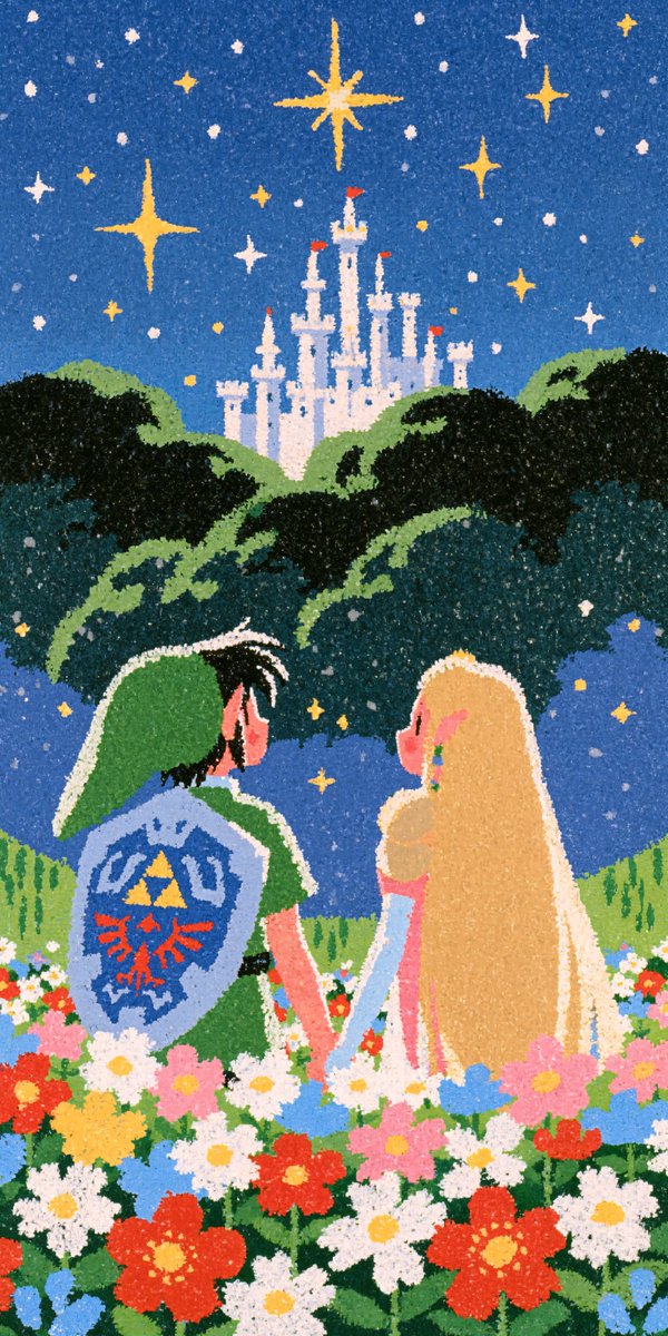 Classisco123's tweet photo. Link and Princess Zelda https://t.co/n6NLfIBFr0