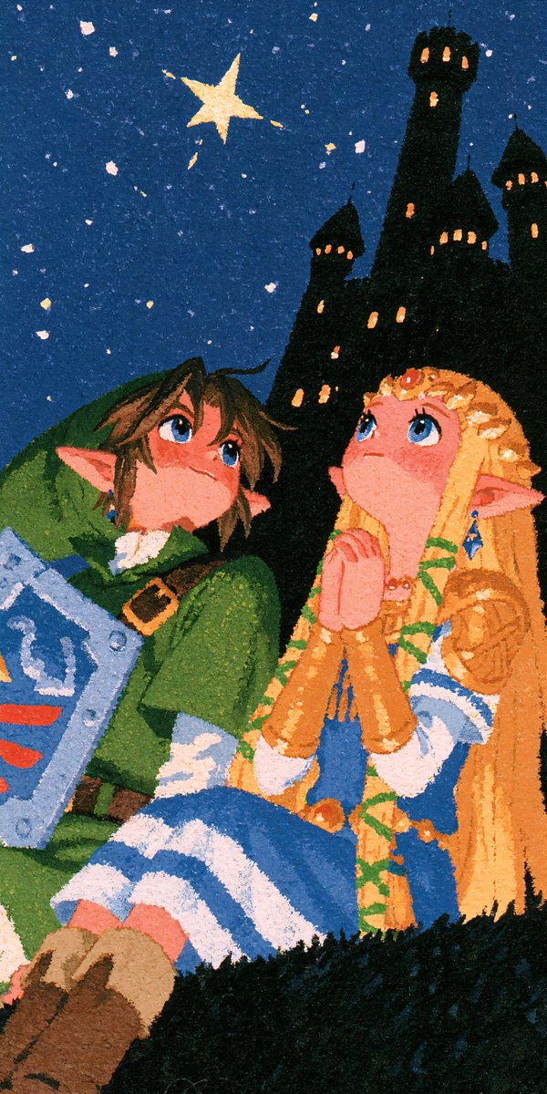Classisco123's tweet photo. Link and Princess Zelda https://t.co/n6NLfIBFr0