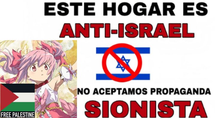 Nach1911's tweet photo. Madoka se opondría al Genocidio en Gaza. https://t.co/PJ3E6Lrj0B