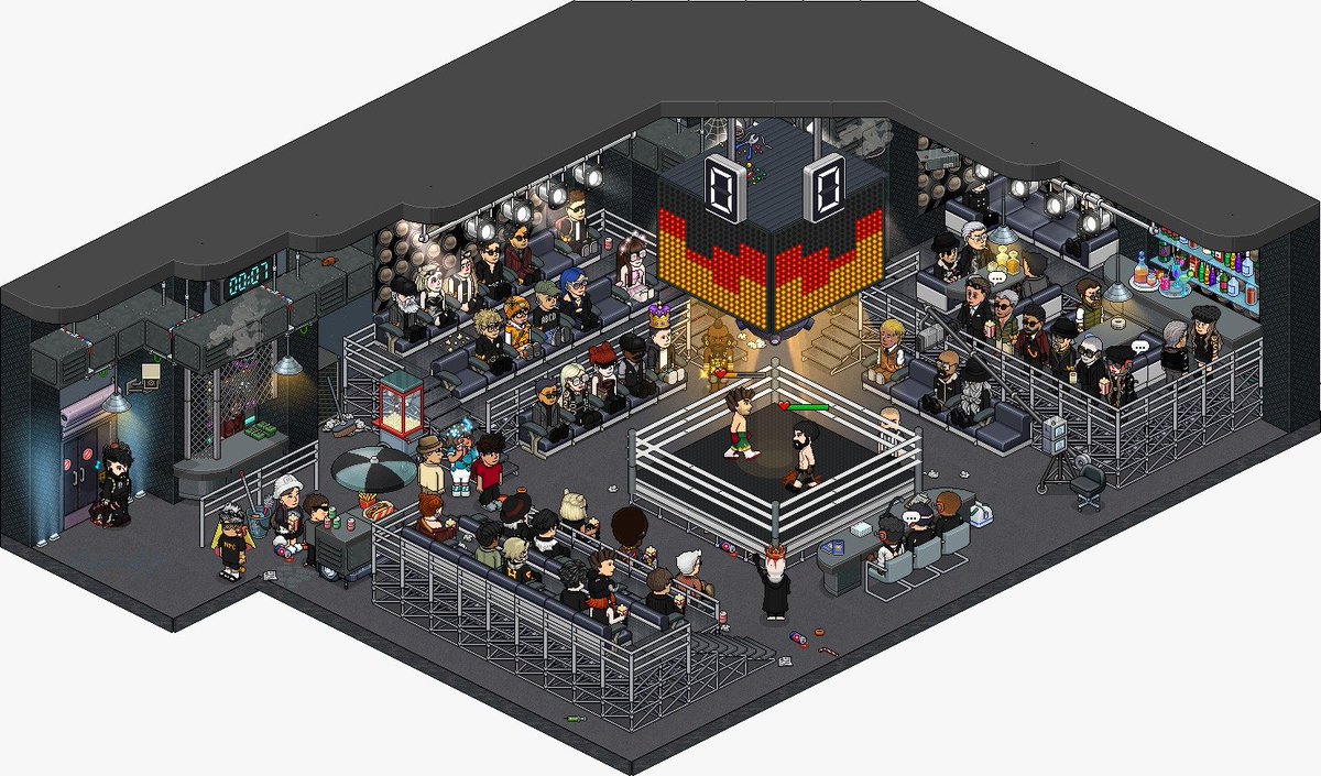 SOFIAPOHE_'s tweet photo. -Enough talk. watch us work.
#Habbo #HabboEs #Mundillo #FamigliaColombo https://t.co/0Hlm0NTG5E