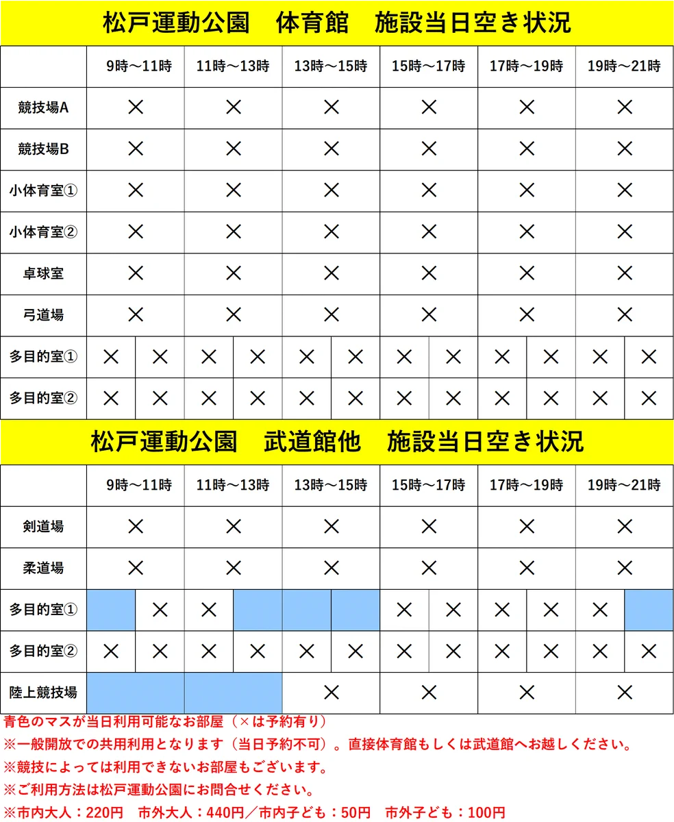 公式】松戸運動公園 on X: 