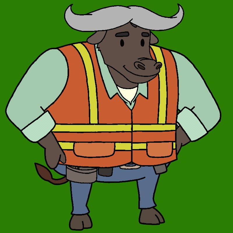 ZoopMonkey's tweet photo. Mr. Buffalo (Elinor Wonders Why) https://t.co/mER8PxTudr