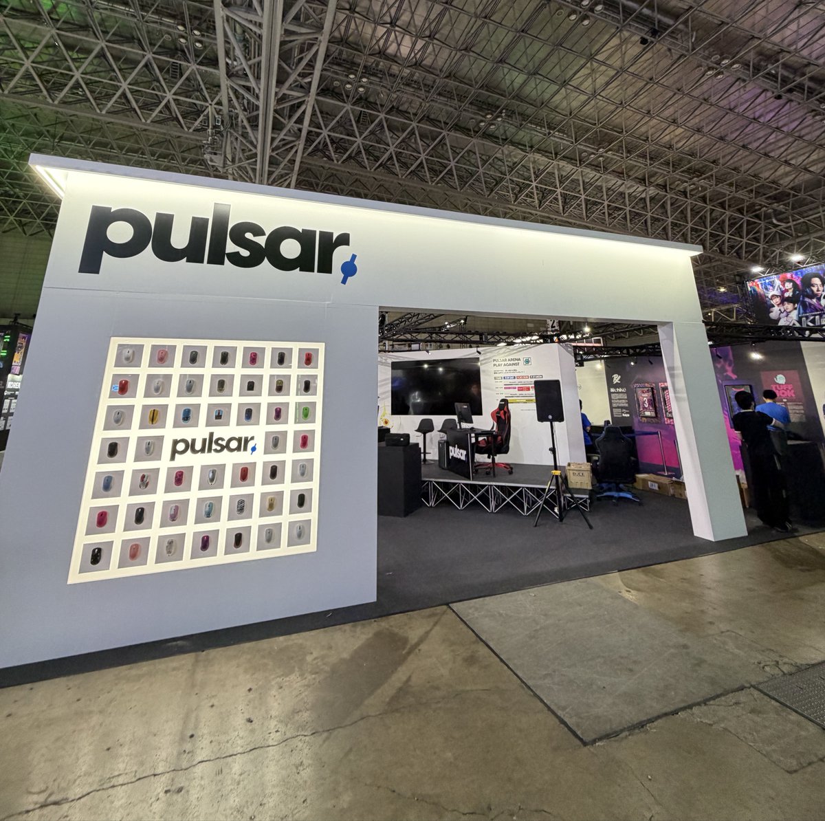 dyson_mouse's tweet photo. TGS2026初日 Pulsarブース

一般展示ブース
HALL 2 / 02-C20
Pulsar Gaming Gears ブース
物販ブース
HALL 9 / 09-W39
PULSAR PLAYSTORE AT TGS2026

お待ちしてます！

僕見当たらなかったらブースにいる青いPulsarシャツのスタッフに聞いてみてください！ https://t.co/qQDS2wlRa3