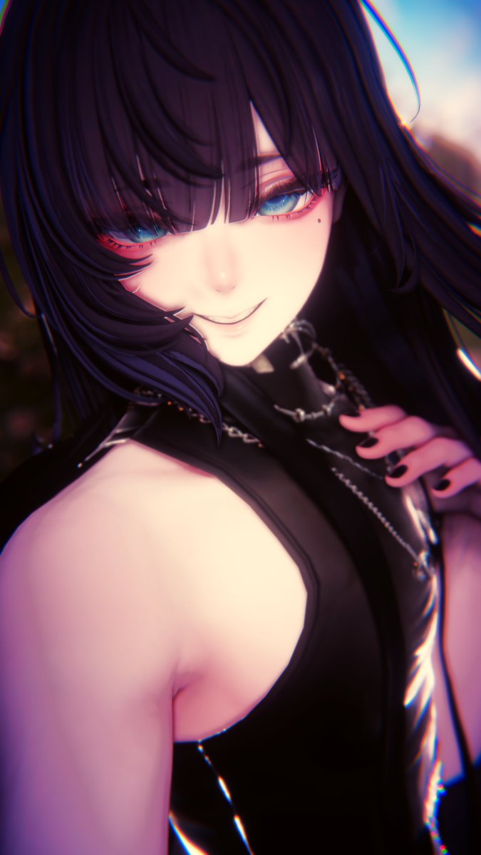 Mko65_VRC's tweet photo. おはよ～～☀
久しぶりの泣夜くん改変楽しかった～～
やっぱメンズのロング髪が自分好きなんだなってやってて思った😘✨
#Nakiya3D https://t.co/cYNBFIE0j1