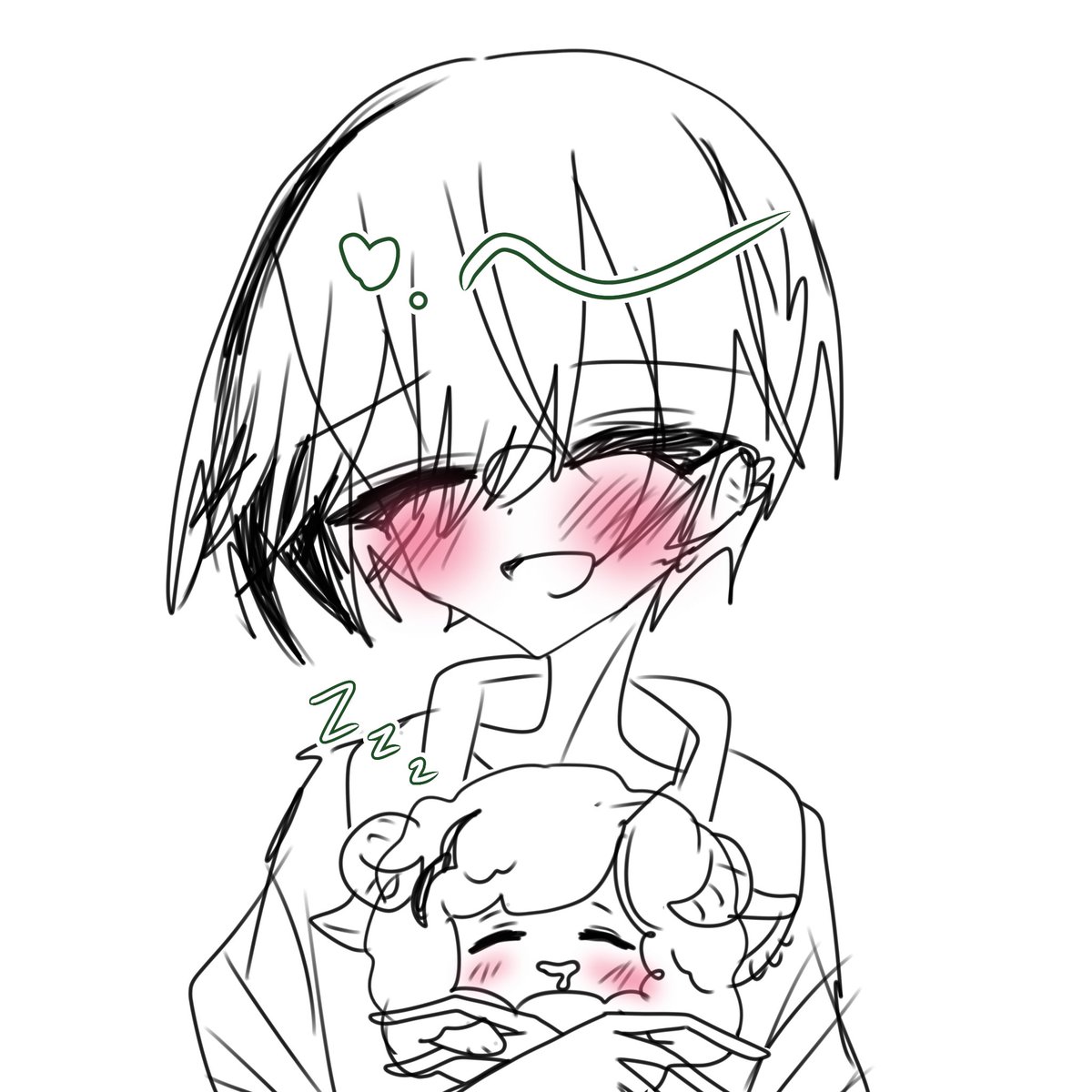 sumaha1112's tweet photo. なんか、すごくすごく可愛い満面の笑みの🍵くんの落書きが描けたから上げる（ https://t.co/1kYISp36MF