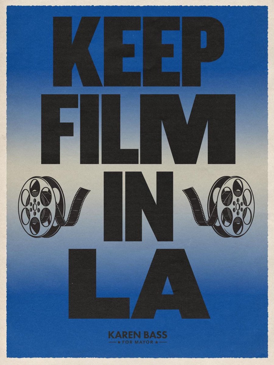 KarenBassLA's tweet photo. Now more than ever, we need productions to film in Los Angeles.

The entertainment industry built this city, and LA must remain the entertainment capital of the world. That means fighting to keep productions, and the good-paying union jobs they create, right here. https://t.co/18nEeLitIh