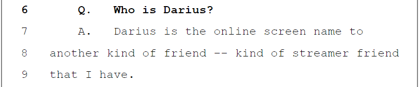 deathbyeclown's tweet photo. @IRL_Darius Not even a friend. A kind of streamer friend. 😢 https://t.co/hu6fPRDJ5U