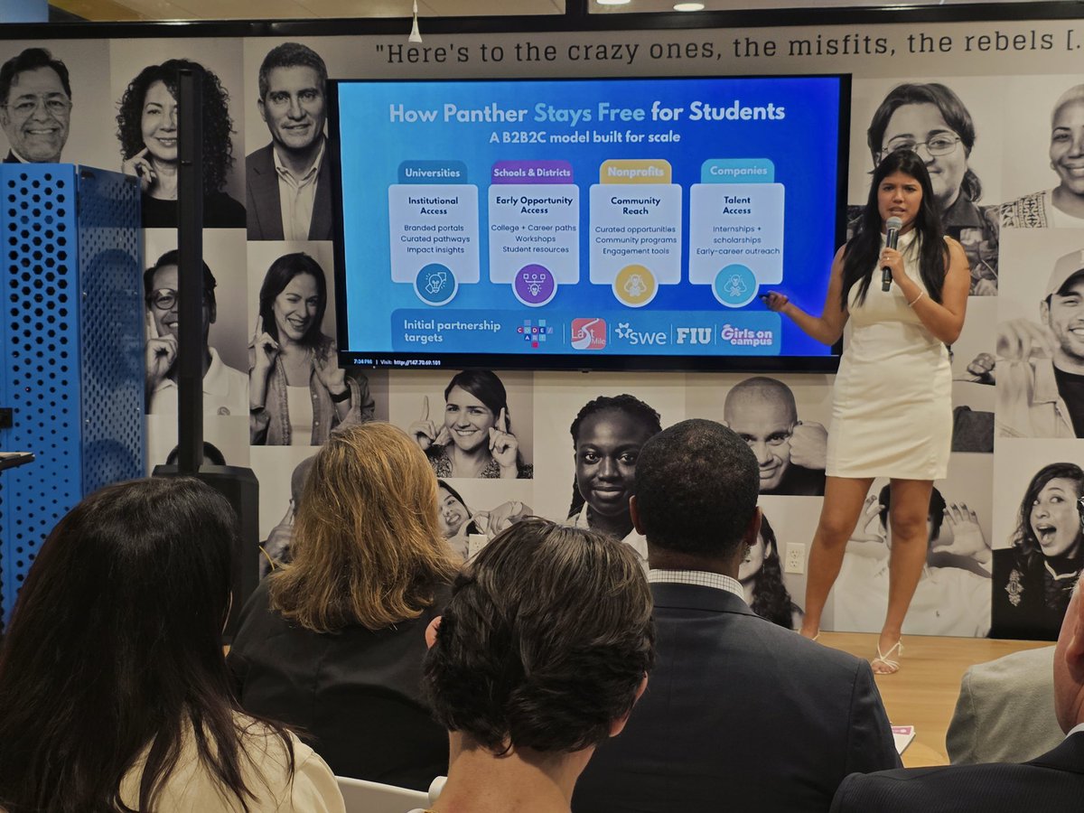 MDCollege's tweet photo. We hosted the @eMergeAmericas Empower Pitch Night at MDC’s The Idea Center, bringing together founders, investors, executives and community leaders from across South Florida’s startup ecosystem.

The event gave 12 emerging startups the opportunity to pitch their ventures live, compete for micro-grants and connect with leaders who can help accelerate their growth.

Through The Idea Center, MDC brings Miami’s entrepreneurial community together, creating opportunities for founders and helping strengthen the innovation ecosystem across South Florida.