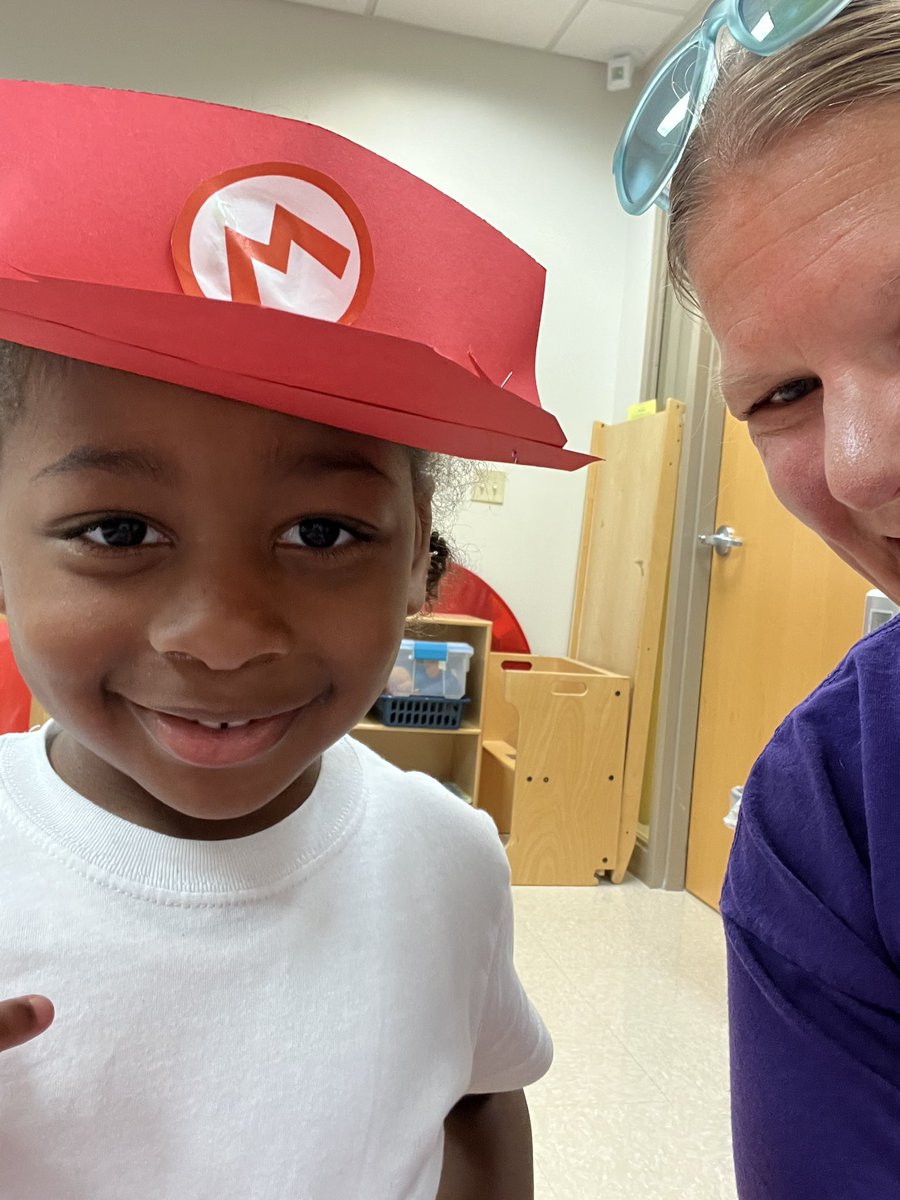 EarlyLearningDr's tweet photo. All smiles in OT!! Learning about Mario as we explore in our tubes and tunnels unit of study!! https://t.co/RLj3C1497e